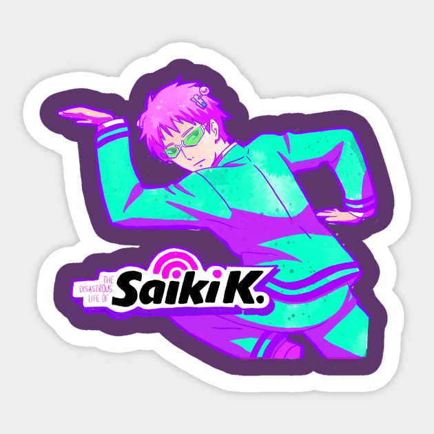 Saiki Dances Sticker by LexiMelton